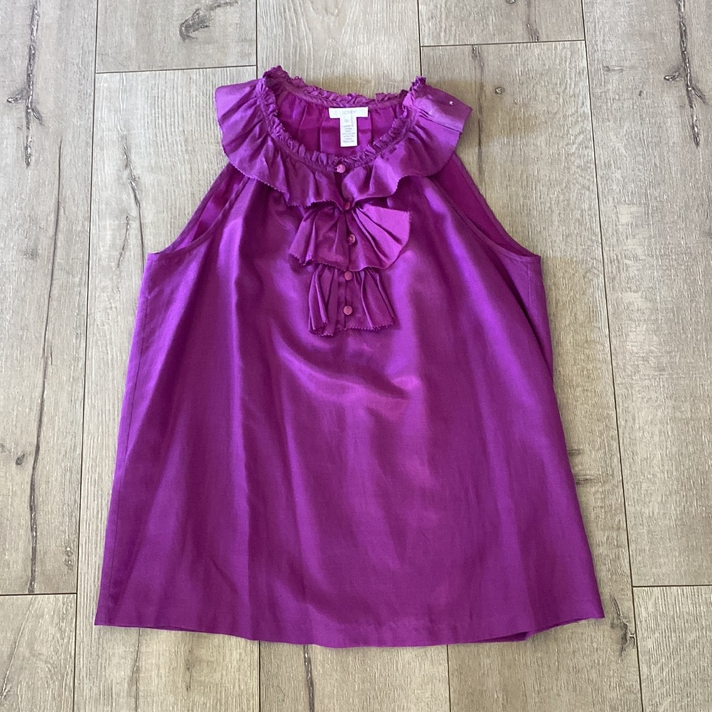 J.Crew Ruffle Tank - Picture 2 of 3